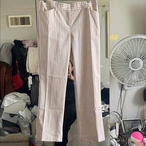Express Editor Women's Striped Pants in Size 8